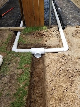 FRENCH DRAINAGE!